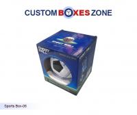 Custom Sports Window Box Packaging