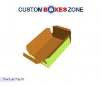 Foot Lock Tray style packaging Boxes A Product Related To Fence Partition