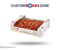 Custom Printed Frozen Vegetable Packaging Boxes