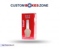 Custom UV Printed Nail Polish Boxes Packaging A Product Related To Custom Eyelash Boxes