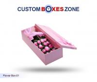 Custom Two Piece Flower Boxes A Product Related To Custom Flower Boxes