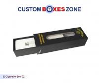 Custom Cardboard Slider E Cigarette Boxes