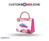 Custom Gable Candy Boxes A Product Related To Custom Pink Donut Boxes