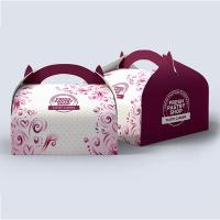 Custom Gable Bag Auto Bottom Boxes A Product Related To Custom Self Lock Cake Boxes