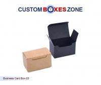 Custom Business Cards Kraft Boxes Wholesale