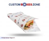 Custom Printed Logo Butter Paper A Product Related To Display Boxes
