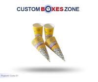 Popcorn Cones Packaging USA