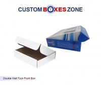 Double Wall Tuck Front Custom Boxes Manufactures