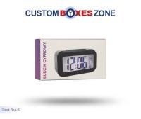 Custom Printed Clock Packaging Boxes Wholesale A Product Related To Curling Iron Boxes