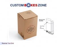  Custom Printed Reverse Tuck Kraft Box Packaging