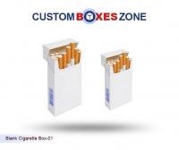Custom Blank Flip Top Cigarette Boxes Wholesale Packs A Product Related To Cigar Style Boxes