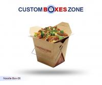 Custom Kraft Gable Noodle Boxes