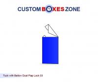 Buy Custom Tuck Boxes with Bellow Dust Flap Lock