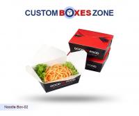 Custom Cardboard Noodle Boxes