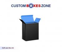 Custom Auto Bottom Software Boxes
