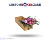 Custom Printed Floral Packaging Boxes
