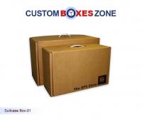 Custom Suitcase Boxes Paper Cardboard