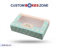 Custom Muffin Window Box Packaging