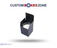 Custom Printed Black Kraft Packaging Boxes Wholesale A Product Related To Custom Cone Boxes