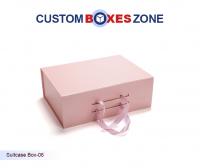 Custom Suitcase Rigid Box Cardboard Packaging