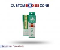 Custom Printed Vape Cartridge Boxes With Logo Wholesale Low Minimum A Product Related To Custom CBD Protein Bar Boxes