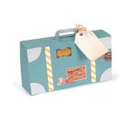 Custom Suitcase Favor Boxes Cardboard