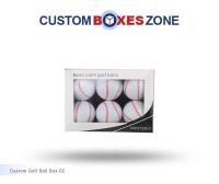 Custom Printed Golf Ball Boxes Wholesale