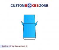 Customized Seal End Boxes with Tear Open and Lock
