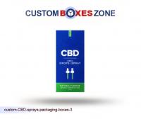 Custom Printed CBD Spray Boxes