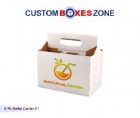 Six Pk Bottle Carrier A Product Related To Custom Self Locked Counter Display Tray Boxes