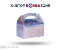 Custom Printed Birthday Gift Gable Boxes