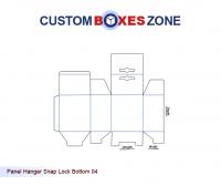 Custom Panel Hanger Boxes with Logo