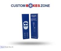  Beard Brush Packaging Boxes Wholesale