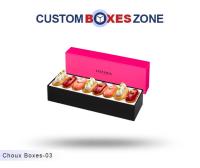 Custom Printed Choux Boxes Wholesale