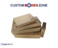 Custom Postage Kraft Box Packaging