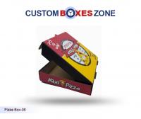 Custom Printed Branded Pizza Box Packaging With Custom Design