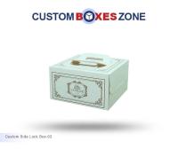 Custom Printed Side Lock Packaging Boxes