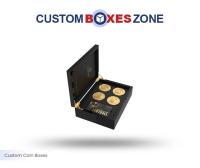 Custom Printed Coin Packaging Boxes Wholesale A Product Related To Brown Soap Sleeve Boxes