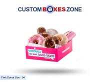 pink donut packaging boxes