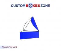 Custom Triangular Tray Lid Boxes 