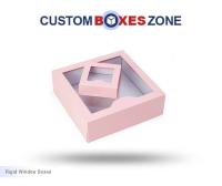 Custom Printed Rigid Window Boxes Wholesale