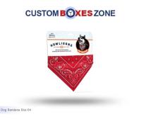 Custom Printed Dog Bandana Packaging Boxes Wholesale A Product Related To Animal Shaped Boxes