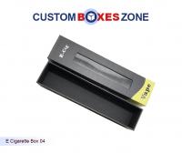 Custom E Cigarette Window Boxes