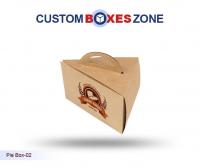 Custom Kraft Gable Pie Boxes