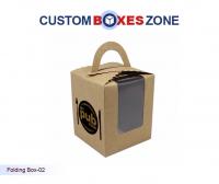Custom Gable Die Cut Folding Boxes
