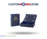 Custom Printed One Piece Rigid Packaging Boxes