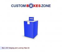 Custom Hanging and Locking Tab Boxes 