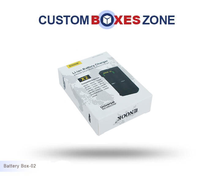 Custom Printed Battery Packaging Boxes Wholesale