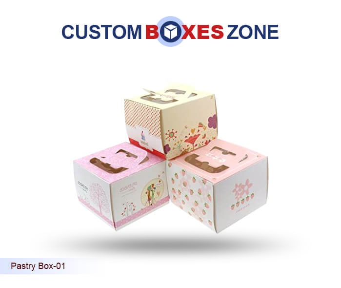 Custom Pastry Boxes With Logo