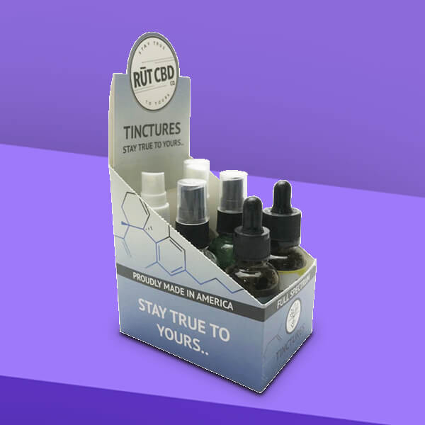 Printed Tincture Display Boxes